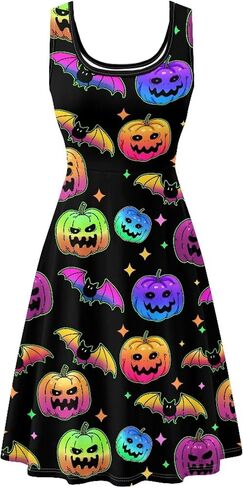 Casual Sleeveless A-Line Dresses for Women Tank Top Dress with Pockets XS - 4XL in Kuwait