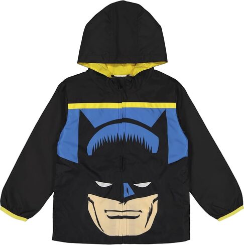 DC Comics Justice League Batman Windbreaker Jacket Toddler to Little Kid in Saudi Arabia