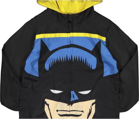 DC Comics Justice League Batman Windbreaker Jacket Toddler to Little Kid in Saudi Arabia
