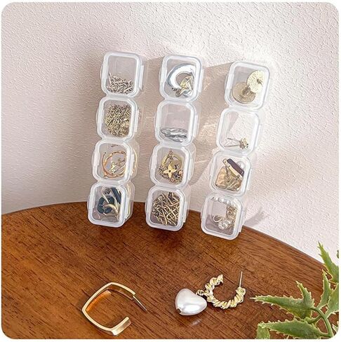 1 Pcs Large Capacity 56 Compartments Clear Jewellery Storage Box in Saudi Arabia