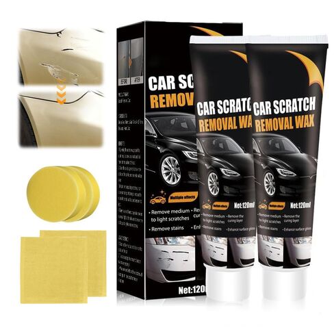 Scratch Remover for Vehicles, 2025 New Car Scratch Remover with Wipe and Sponge, Upgrade Car Scratch Repair Paste Adhesive Polishing Wax for Repairing Scratches, Car Paint Scratch Repair Kit (1) in Kuwait
