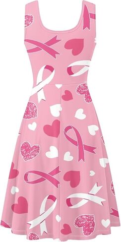 Casual Sleeveless A-Line Dresses for Women Tank Top Dress with Pockets XS - 4XL in Kuwait