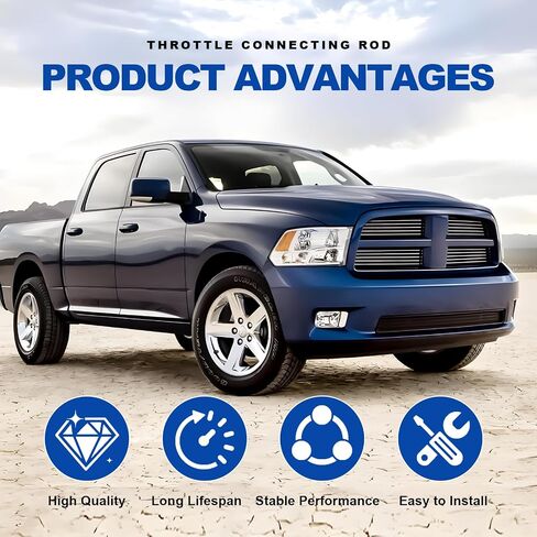 ربط ربط خانق ربط خانق قضيب ربط التوافق مع دودج 1994-1998 المفاصل 1994-1998 RAM 2500 1994-1998 RAM 3500 Cummins P7100 Throttle Control Rod in Kuwait