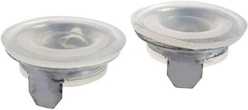 Clear Door Lock Knob Ferrule Set for Chevy for Bel Air 1965-1967 for Biscayne 1965-1967 for Caprice 1966-1967 for Impala 1965-1967 7616552 in Saudi Arabia