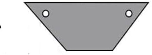 Belgrade Parts & Service, Inc. Great Dane 09758 Equivalent 3/8" Trailer Brace Ear in Saudi Arabia