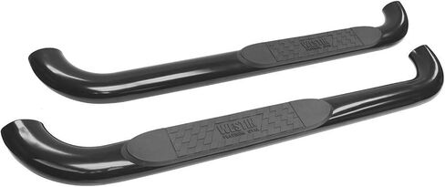 Westin 21-3925 Platinum 4 Oval Nerf Bars fits 2015-2025 F-150 2017-2025 F-250 F-350 F-450 F-550 F-600 Super Duty Standard Cab Black Pair in Saudi Arabia