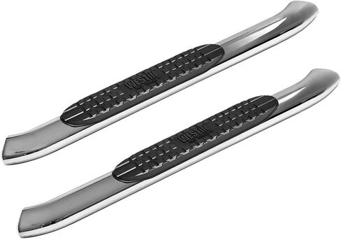 Westin 21-24110 Pro Traxx 4 bars nerf oval fits 2019-2025 Silverado Sierra 1500 2020-2025 Silverado Sierra 2500 3500 Standard Cab pair زوج مصقول in Saudi Arabia