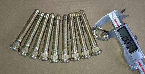 10pcs M12-1.25 تمتد 3 بوصات مقدمة مع Subaru Legacy ، XV Crosstrek BRZ ، Ascent ، Impreza ، B9 ، Tribeca ، Forester ، WRX ، STI ، Outback Models in Saudi Arabia