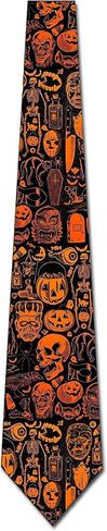 Three Rooker Halloween Icon Ties Mens Holiday Necktie Horror Tie in Saudi Arabia