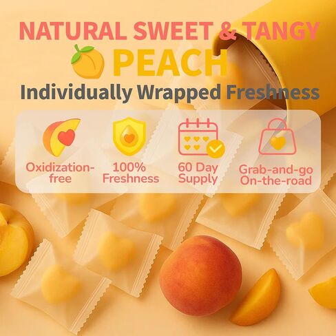 Peach8 بعقب دعم النساء البروبيوتيك غنائز - 60 Sugarfree BBL Booty Vitamins C A Gummies ، 2B بروبيوتيك ، prebiotics ، 4 مكملات عشبية المنشار بالميتو ، MACA الأسود ، Motherwort للامتصاص Max Bum Max in Kuwait