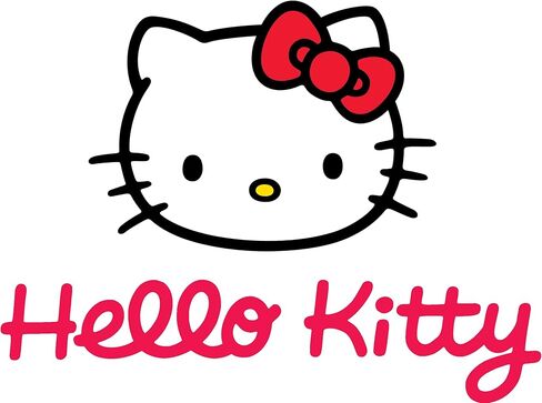 Hello Kitty Girls Skort Set - 2 Piece Graphic Crewneck Top and Short Skort Cute Outfit Set (Sizes: 2T-12) in Saudi Arabia