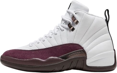 Air Jordan 12 Retro Sp Womens Shoes White/Black-Burgundy Crush Size-9.5 in Saudi Arabia
