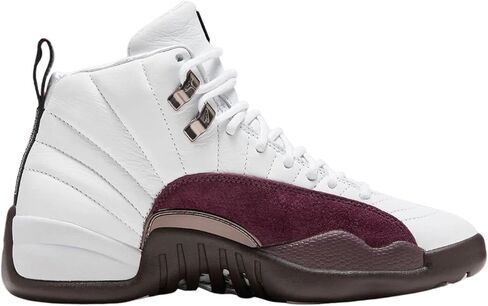Air Jordan 12 Retro Sp Womens Shoes White/Black-Burgundy Crush Size-9.5 in Saudi Arabia