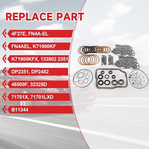 1SET 4SPEED TRANSMISSE REBUILD KIT 133901XLS FITS FOR 99-UP FOCUS 3 6 4F27E FN4AEL Auto Transmission Kit in Saudi Arabia