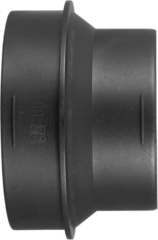 موصل موصل Unifizz Car Air Ducting Ducting مستقيم موصل قناة نورر أنبوب أسود 75 مم إلى 90 ملم in Saudi Arabia