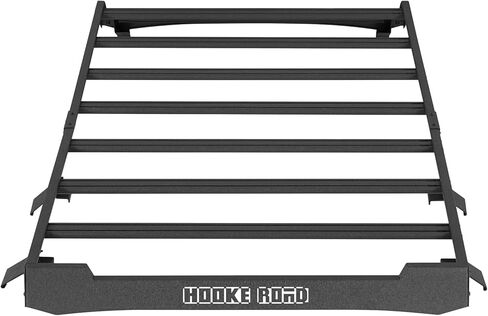 HOOKE ROAD BRONCO ROAT RACK BANS Aluminium Cross ، سلة حاملة شحن كاملة الطول لعام 2021 2022 2023 2024 2025 Ford Bronco 4-Door Hardtop (استبعاد Bronco Sport) in Kuwait