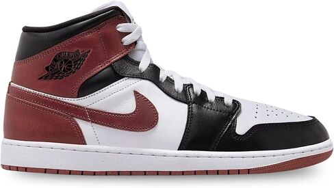 AIR JORDAN 1 MID SE "WHITE/DARK PONY-BLACK" in Saudi Arabia