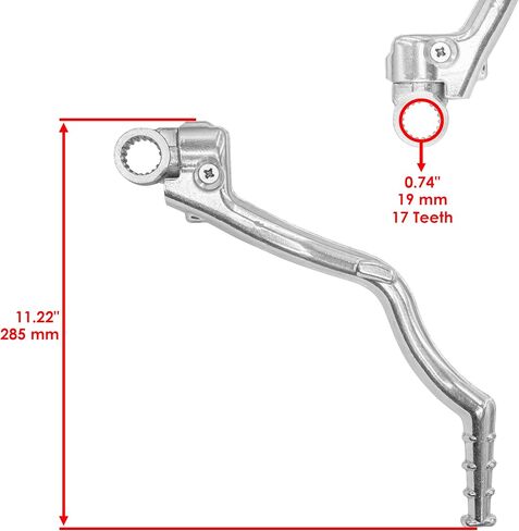 Caltric Kick Start Compatible with Suzuki Rm250 Rm 250 2005-2008 / Rm250Z Rm 250Z 2005-2006 Kick Starter in Saudi Arabia