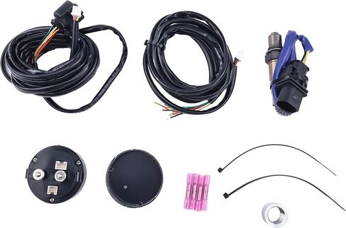 Air Fuel Ratio Gauge AFR 52mm with 4.9 LSU Sensor WideBand Sensor A/F Ratio O2 Controller Gauge Kit 30-4110 in Saudi Arabia