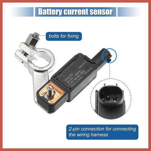 Acropix Car Battery Current Current Sensor 68318616AC 56029778AB Battery Battery Protage Sensor Presentor for Chrysler Pacifica 2019-2022 for Jeep Compass 2018-2022 Car Parts in Saudi Arabia