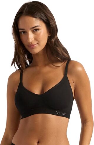 Boody Women’s Wireless T‑Shirt Bra | Bamboo Viscose, Seamfree Comfort, Invisible Fit, 2‑in‑1 Adjustable Straps in Kuwait