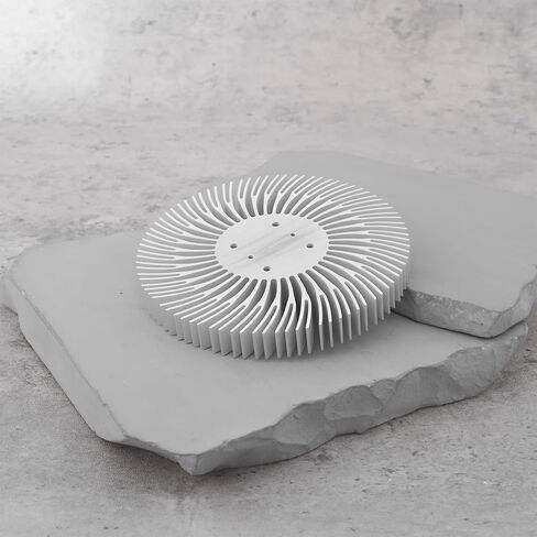 2pcs 90mmx10mm مستدير الألومنيوم بالوعة حرارة الحرارة تبريد 10 واط مصباح LED in Kuwait
