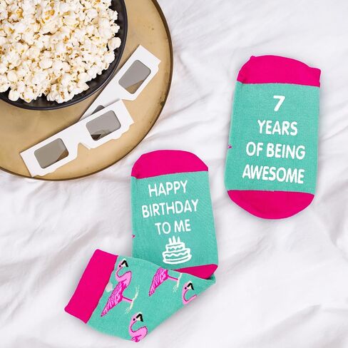 ZENO Birthday Gifts for Boys - Astronaut Socks - Birthday Gifts for Girls – Colorful Flamingo Socks in Saudi Arabia