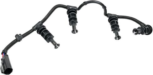 مجموعة تسخير الأسلاك اليسارية واليمين التوهج متوافقة مع 2008-2010 Ford F-250 F-350 F-450 F-550 Super Duty 6.4L V8 Power Stroke Diesel استبدال OEM: 8C3Z12A690BA ، 8C3Z12A690AA ، 904-411 ، 904-412 in Saudi Arabia