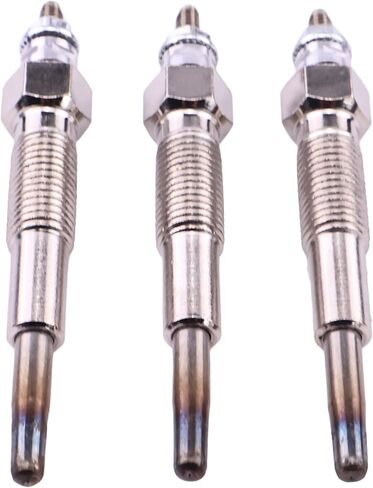 3pcs Glow Plug SBA185366092 SBA1853666040 متوافق مع فورد جرار 1100 1110 1120 1200 1210 1215 1220 1300 1710 1715 1720 1725 1910 KUBOTA TRACTORM B6000 SKID SKID SL5620 in Saudi Arabia