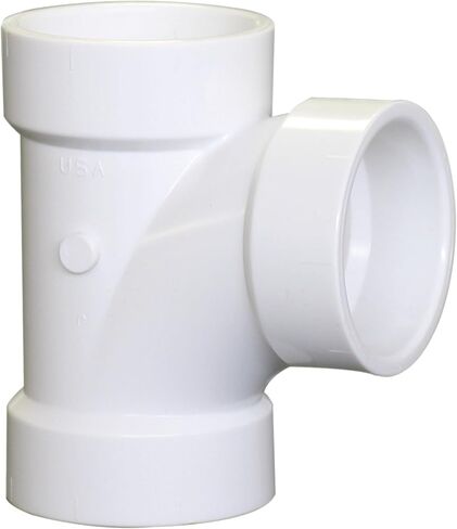 NIBCO U4811R 3" x 3" x 1-1/2" HXHXH PVC DWV Sanitary Tee Fitting in Saudi Arabia