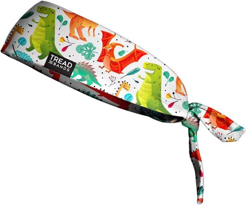 TreadBands All Terrain Tieback Non Slip Headband - Animal Designs. Guaranteed to Stay in Place, Keeps Sweat Out of Your Eyes, Patented Grip Technology. in Saudi Arabia