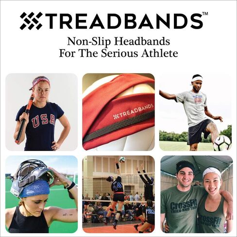 TreadBands All Terrain Tieback Non Slip Headband - Animal Designs. Guaranteed to Stay in Place, Keeps Sweat Out of Your Eyes, Patented Grip Technology. in Saudi Arabia