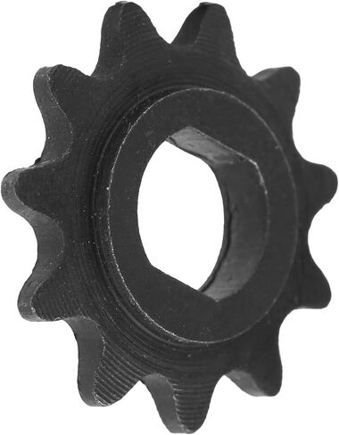 11T 25H Double D Bore Sprocket for 35 Chain, Steel, 2.5cm Diameter, 1cm Inner Diameter, 8g Weight, Suitable for 1020 High Motor in Saudi Arabia