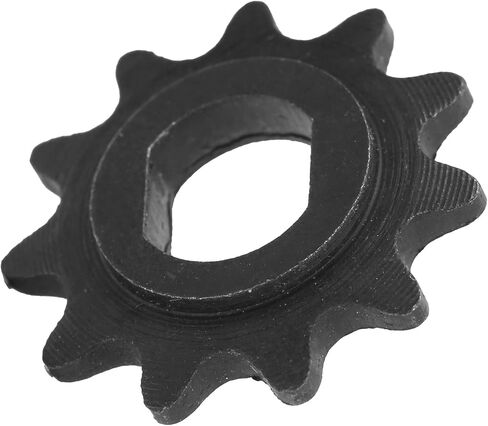 11T 25H Double D Bore Sprocket for 35 Chain, Steel, 2.5cm Diameter, 1cm Inner Diameter, 8g Weight, Suitable for 1020 High Motor in Saudi Arabia