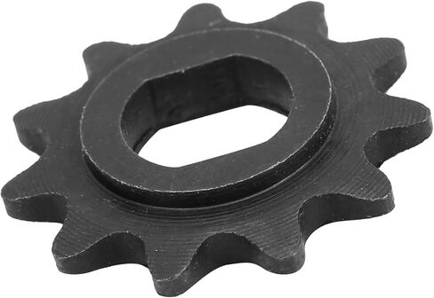 11T 25H Double D Bore Sprocket for 35 Chain, Steel, 2.5cm Diameter, 1cm Inner Diameter, 8g Weight, Suitable for 1020 High Motor in Saudi Arabia