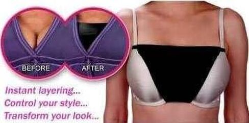 SNAP ON Mock Camisole snap to Bra cami – Original NO LACE Classic in Saudi Arabia