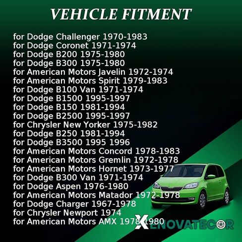 تمديد الإرسال التلقائي استبدال ختم الإسكان 2204709 ل Dodge Challenger ، Charger 1967 1968 1969-1983 for American Motors Eagle ، AMX ، Concord 1978-1987 1 PCS in Kuwait