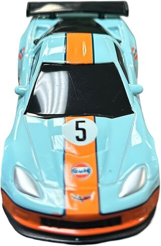 المقتنيات Greenlight 51579 1:64 Scale 2010 Chevy Corvette C6 -R - Gulf Oil #5 (ToylandBay Exclusive) in Kuwait