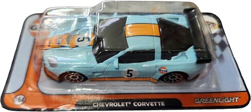 المقتنيات Greenlight 51579 1:64 Scale 2010 Chevy Corvette C6 -R - Gulf Oil #5 (ToylandBay Exclusive) in Kuwait
