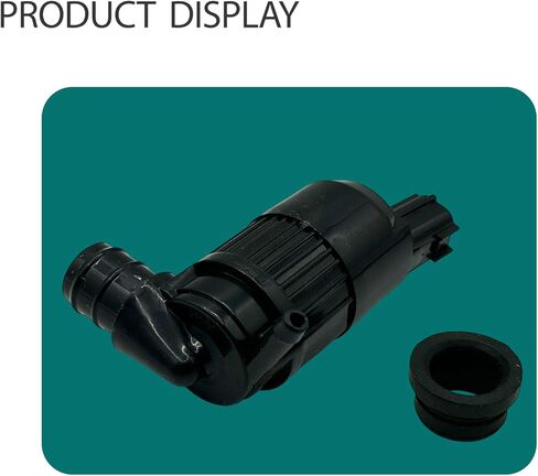 Black Windshield Washer Pump with Grommet Fit for Ford F-150 F-250 F-350 BA5317664AA for Lincoln for Continental MKZ Water Washer Fluid Pump for Ford Transit Connect 2018-2023 in Kuwait