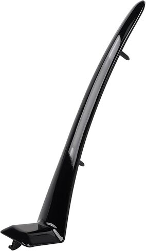 Motorcycle Zinc Alloy Nacelle Trim Gloss Black Spear Top Headlight Cowl Compatible with Harley Road King FLHP FLHR FLHRXS 2014-2023 in Saudi Arabia