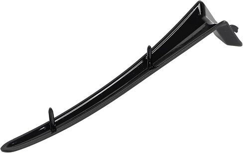 Motorcycle Zinc Alloy Nacelle Trim Gloss Black Spear Top Headlight Cowl Compatible with Harley Road King FLHP FLHR FLHRXS 2014-2023 in Saudi Arabia