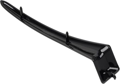 Motorcycle Zinc Alloy Nacelle Trim Gloss Black Spear Top Headlight Cowl Compatible with Harley Road King FLHP FLHR FLHRXS 2014-2023 in Saudi Arabia