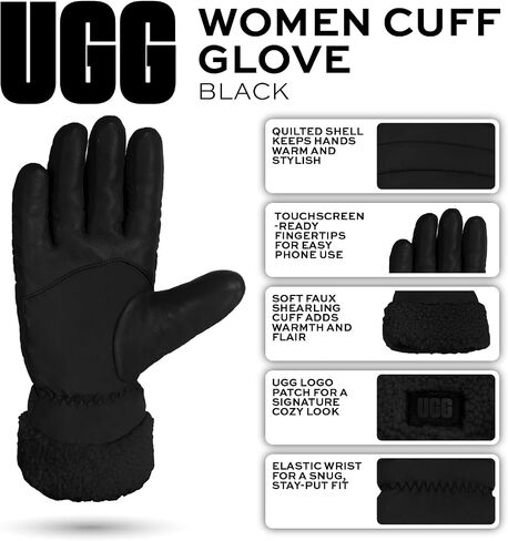 Ugg Womens All Weather Fluff Cuff Glove in Saudi Arabia