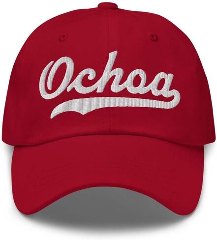 Ochoa Hat Ochoa Baseball Hat Personalized Custom Last Name Cap Family Name Headwear Surname Cap Gift Unisex Adjustable in Saudi Arabia