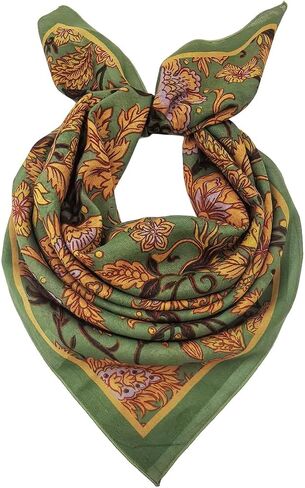 Large Cotton Bandana Lightweight Head Hair Scarf Headbands Wraps Cover Handkerchiefs for Women Men 25 x 25 inch in Saudi Arabia
