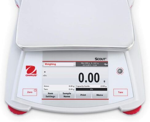 Ohaus STX621 Scout Touchscreen Analytical Balance, 620 g x 0.1 g (30253013) in Saudi Arabia