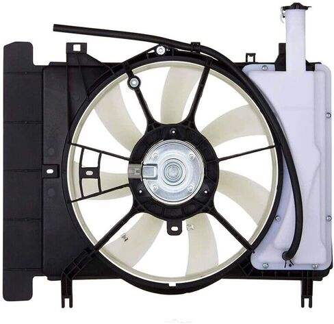 مروحة التبريد لـ Scion for XD 2008-2014 ، لـ Toyota for Yaris 2007-2019 لـ Yaris IA 2017-2018 PNS 1PC Type-Connector مع كفن in Saudi Arabia