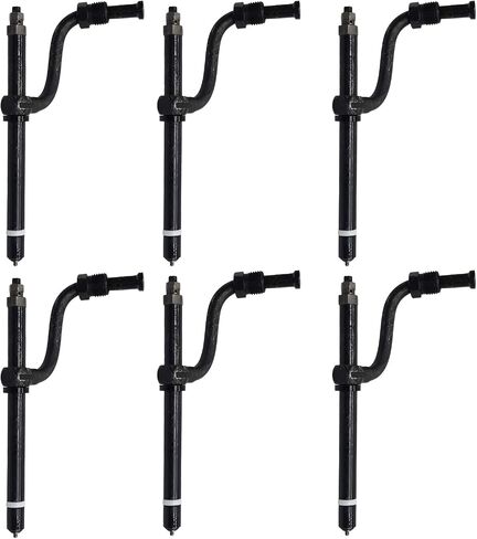 6x وقود حاقن AR50781 AR39811 AR46846 SE501163 متوافق مع John Deere Tractor 3010 3020 4000 4010 4020 4230 Backhoe Loader 500a 500b 500c 510 Combine 6600 7700 Cozzle 20494 AR50783 in Saudi Arabia