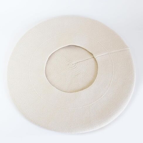 AICHUAN Womens Winter Beret Hat, Angora Knitted Beanie Cap Fall Winter French Classic Beret in Kuwait